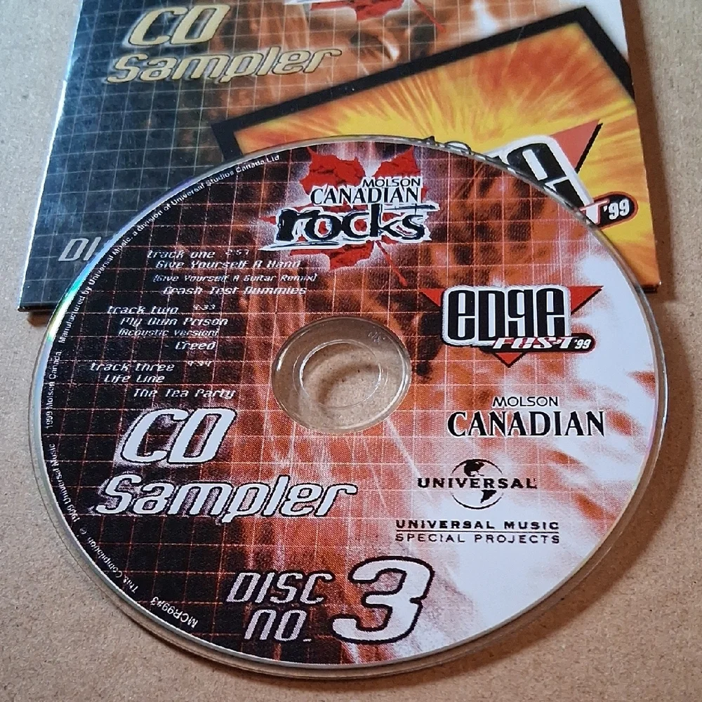 Molson Canadian Rocks CD Sampler - Picture 7 of 7